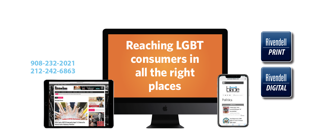 Rivendell Media represents 95% of all LGBT Media Properties in the U.S.